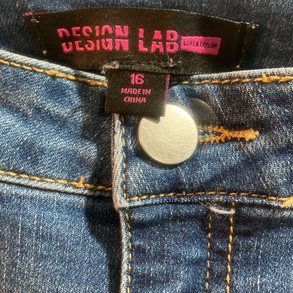 Girls design lab jeans size 16 - Picture 3 of 12